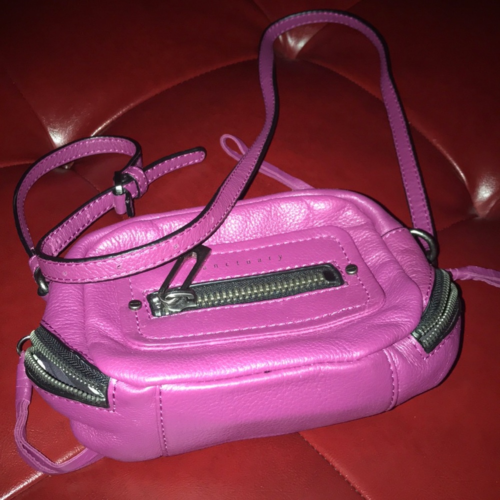 Leather Sanctuary Crossbody bag